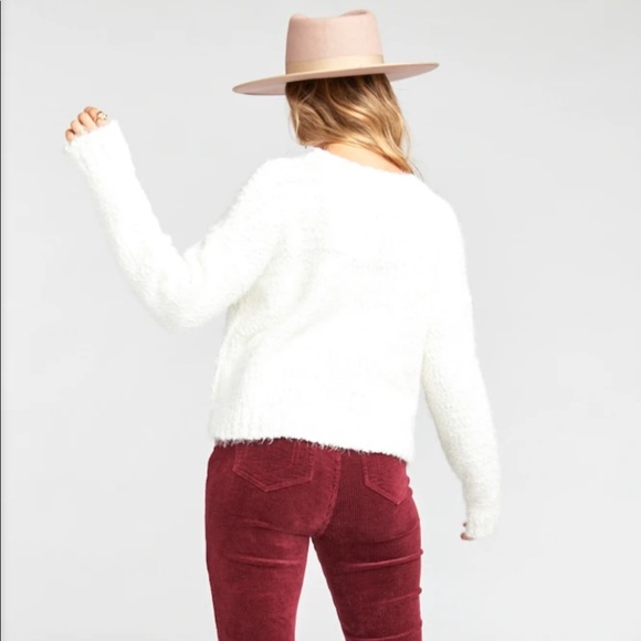 Show Me Your Mumu Cropped Varsity Sweater - Picture 3 of 4